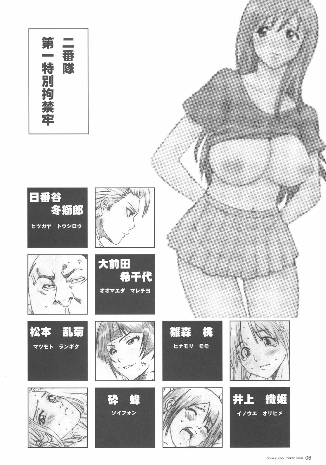 [Circle Kuusou Zikken (Munehito)] Kuusou Zikken Vol. 6 (Bleach) [English] [SaHa] page 5 preview