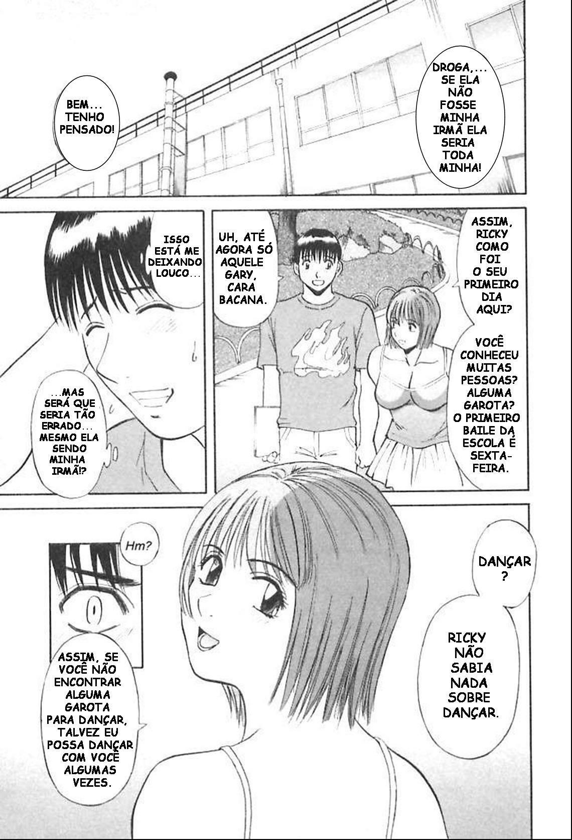 [kawamori misaki] Yuuwaku Mate Ch.3 / O DESEJO ENTRE IRMÃOS Ch.3 [Portuguese-BR] page 2 preview