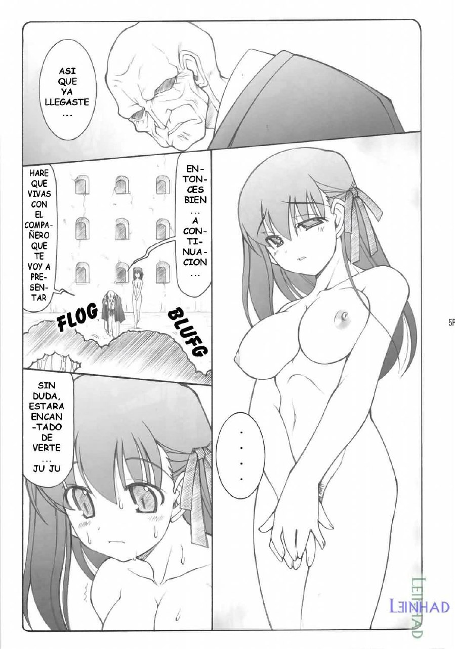 (C68) [Abarenbow Tengu (Izumi Yuujiro)] Kotori (Fate/stay night) [Spanish] [LEINHAD] page 4 preview