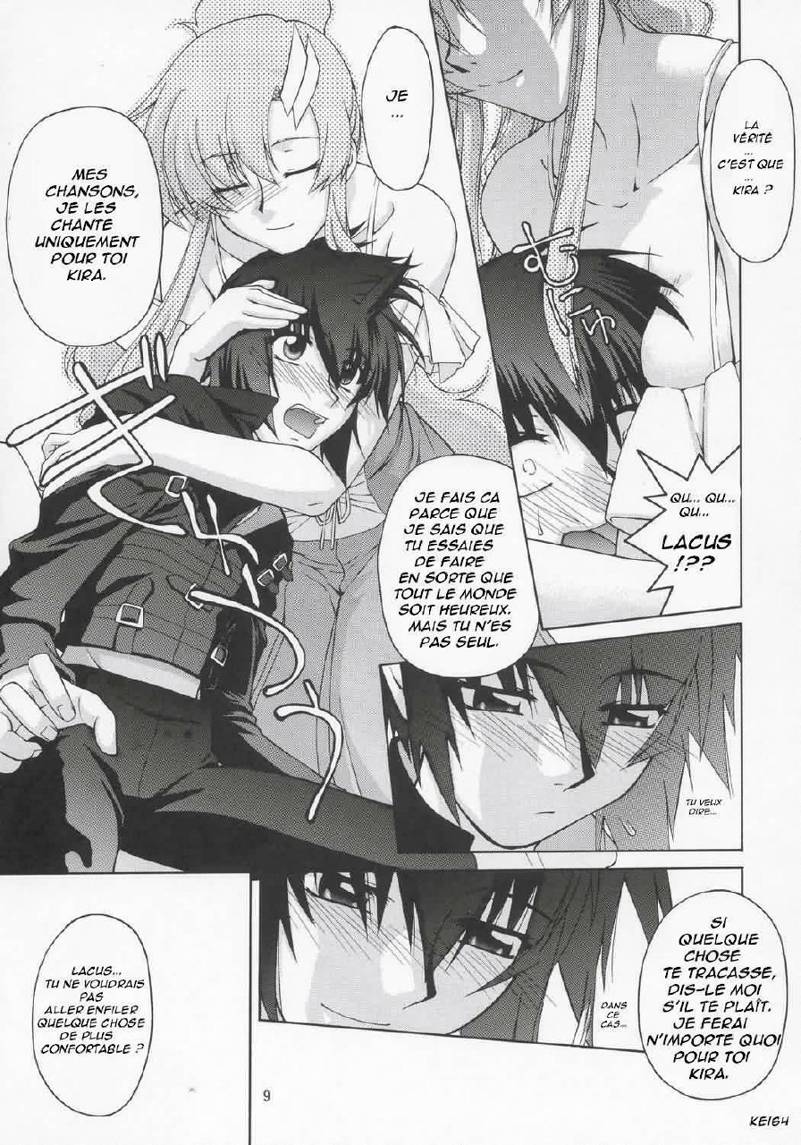 (C68) [GOLD RUSH (Suzuki Address)] Lacus-san Desutte ne! (Gundam SEED Destiny) [French] [Kei64] page 9 preview
