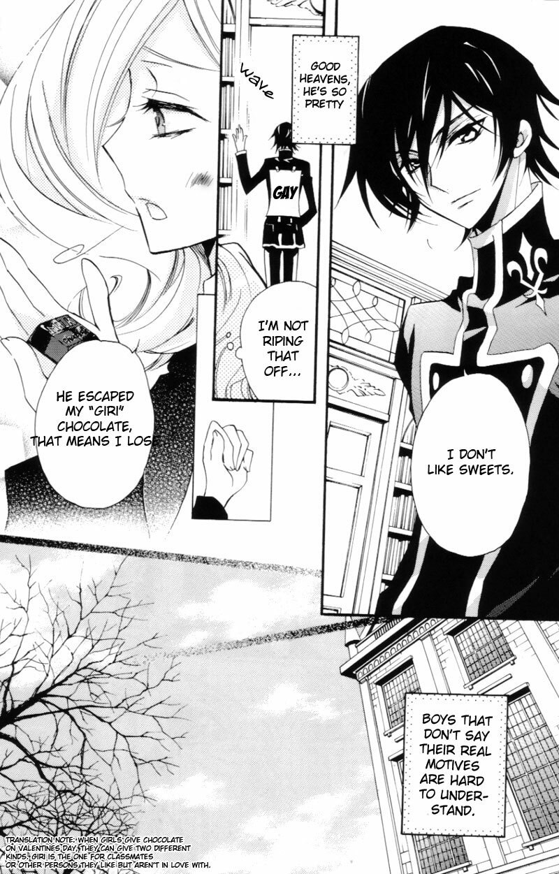 [kashi (Fujiya Ai, Shouoto Aya)] Royal Chocolate Flash (CODE GEASS: Lelouch of the Rebellion) [English] page 4 preview