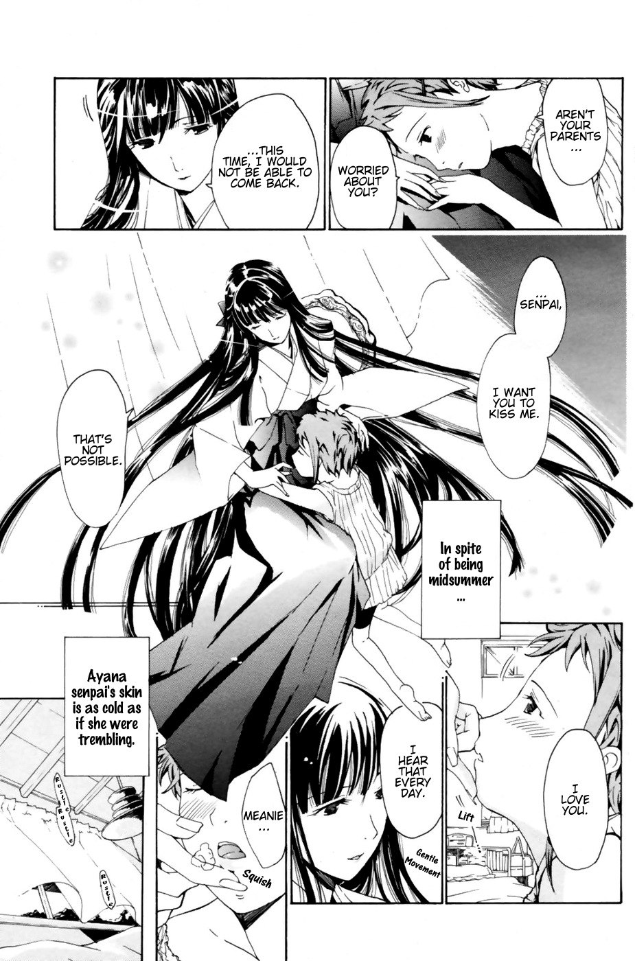 [Asagi Ryu] Tsukihime nomi no Ri | The Rites of the Moon Princess (COMIC Penguin Club 2009-08) [English] [Yurizoku] page 7 preview