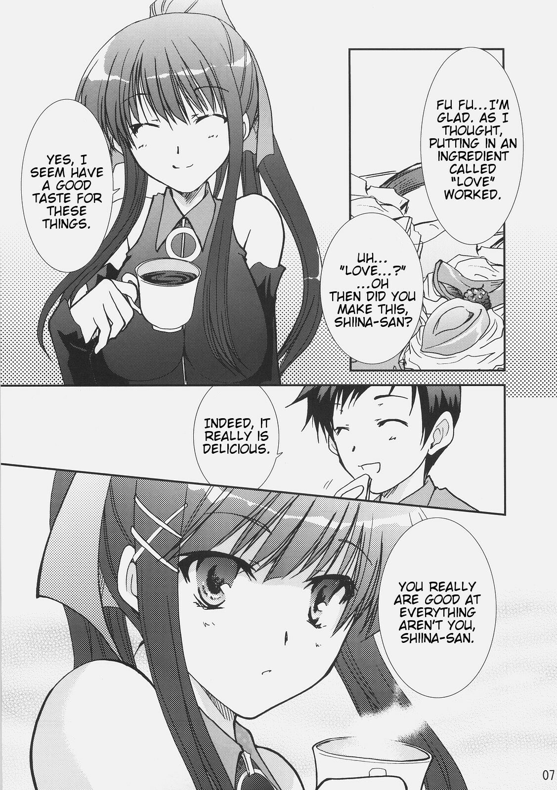 (C72) [CHAGASHI SAIBAN (Yamabuki Mook)] Aisai (Double Sensei Life) [English] [Slayerjammer] page 6 preview