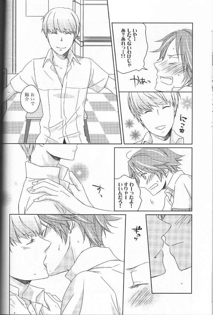 (C76) [Shiawase Junkie (Yoshino Tama)] Heat Heart Heavenly (Persona 4) page 9 preview