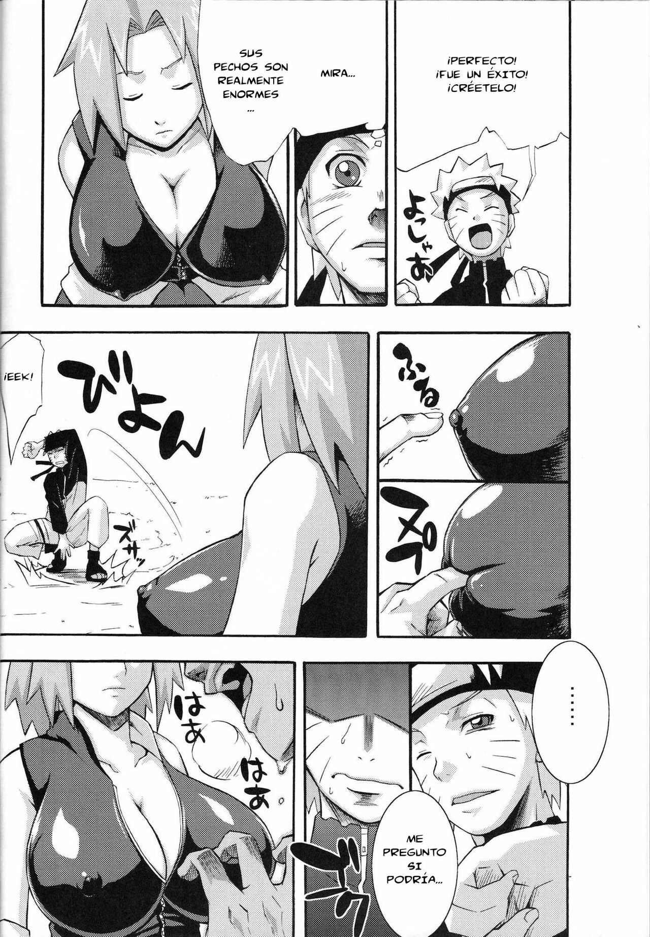 (C75) [Karakishi Youhei-dan Shinga (Sahara Wataru)] Saboten (Naruto) [Spanish] [ViMoT] page 8 preview