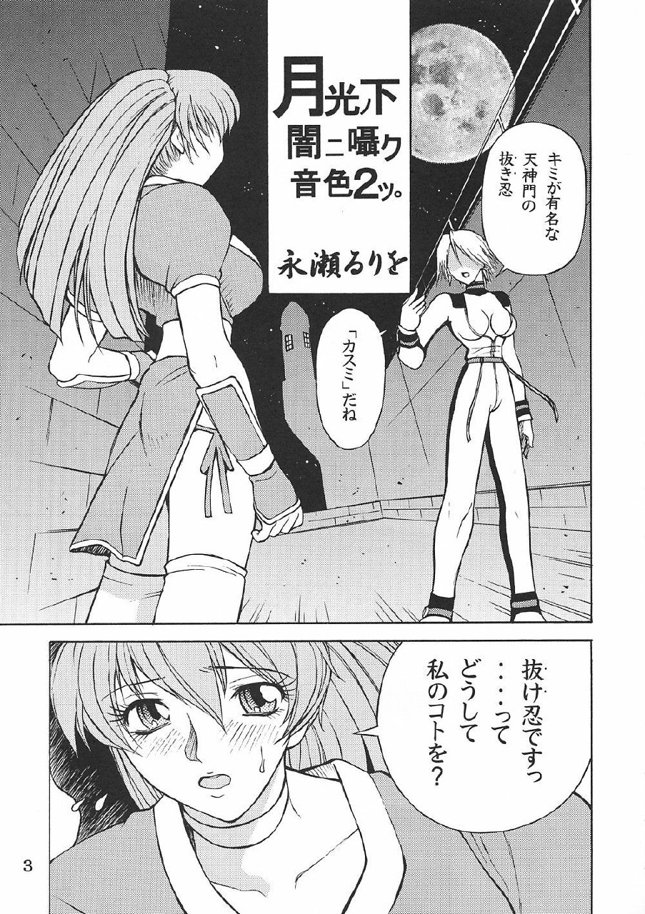 (C61) [Dragon Goya (Nagase Rurio, OKAWARI)] KASUMI DEEP (Dead or Alive) page 2 preview
