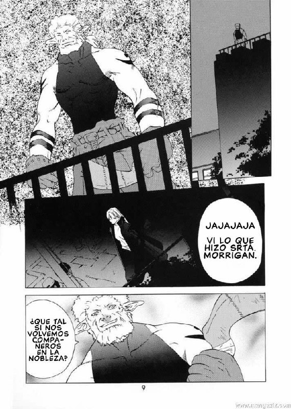 [Kouchaya (Ootsuka Kotora)] Kokuyoku no Tenma | Morrigan Aensland: Angel de las Sombras [Spanish] [Jedah12] page 8 preview