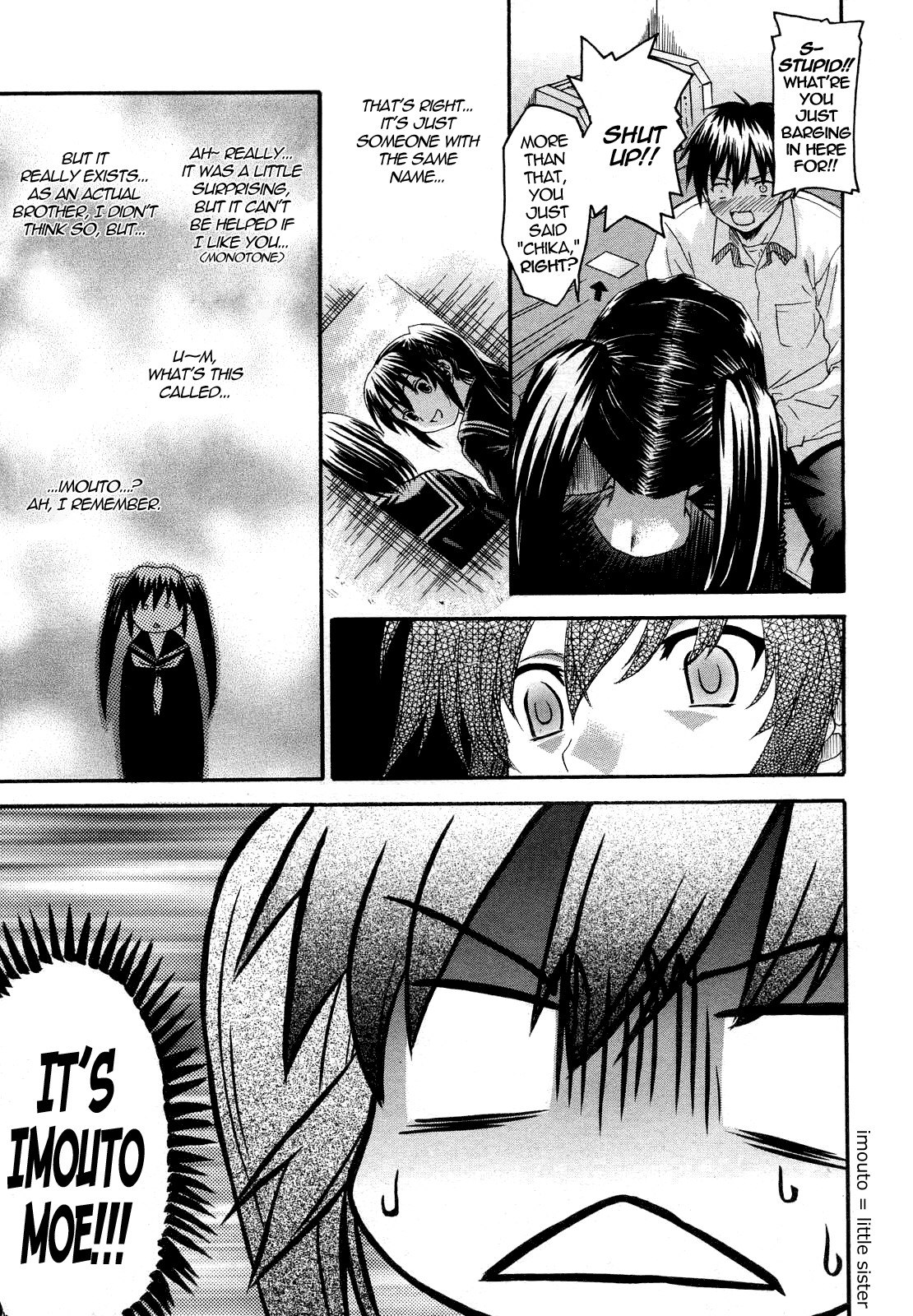 [Saegusa Kohaku] Oniichan To Wa Yobitakunai!! Ch01-03[English] page 3 preview