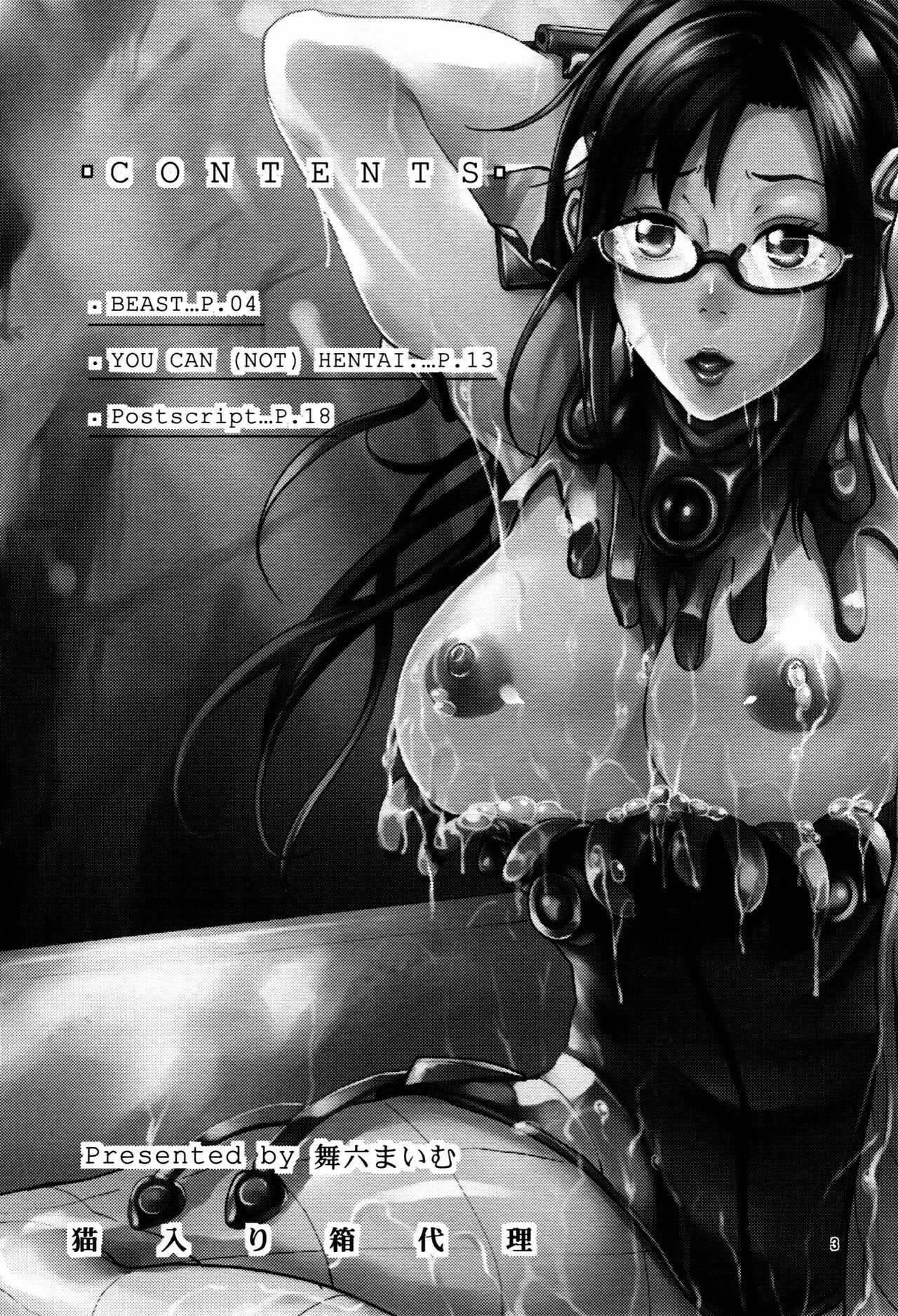 (C76)  beast - YOU CAN (NOT) HENTAI. (Rebuild of Evangelion) [English] =LWB= page 2 preview