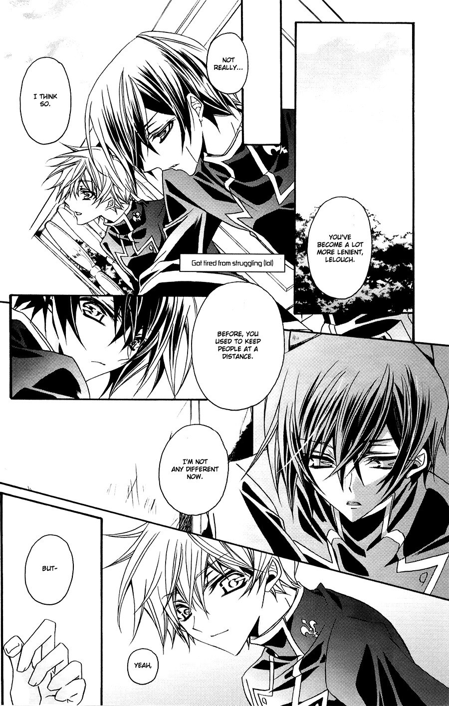 (GEASS Turbo) [Fuukatei (Yazaki Ryoo)] Natural Project (CODE GEASS: Lelouch of the Rebellion) [English] [BangAQUA] page 6 preview