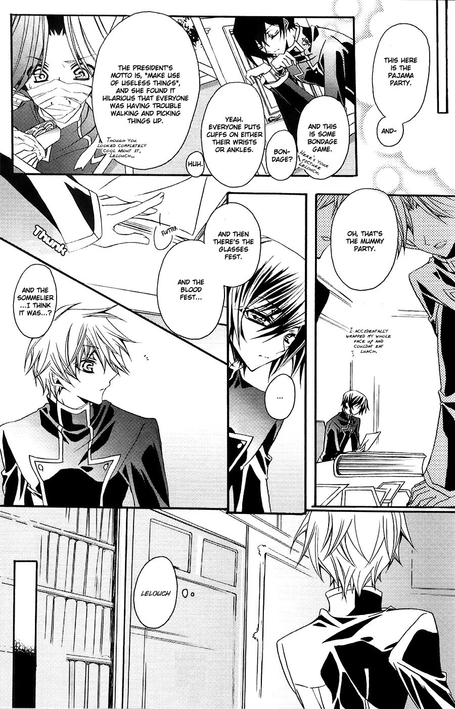 (GEASS Turbo) [Fuukatei (Yazaki Ryoo)] Natural Project (CODE GEASS: Lelouch of the Rebellion) [English] [BangAQUA] page 8 preview