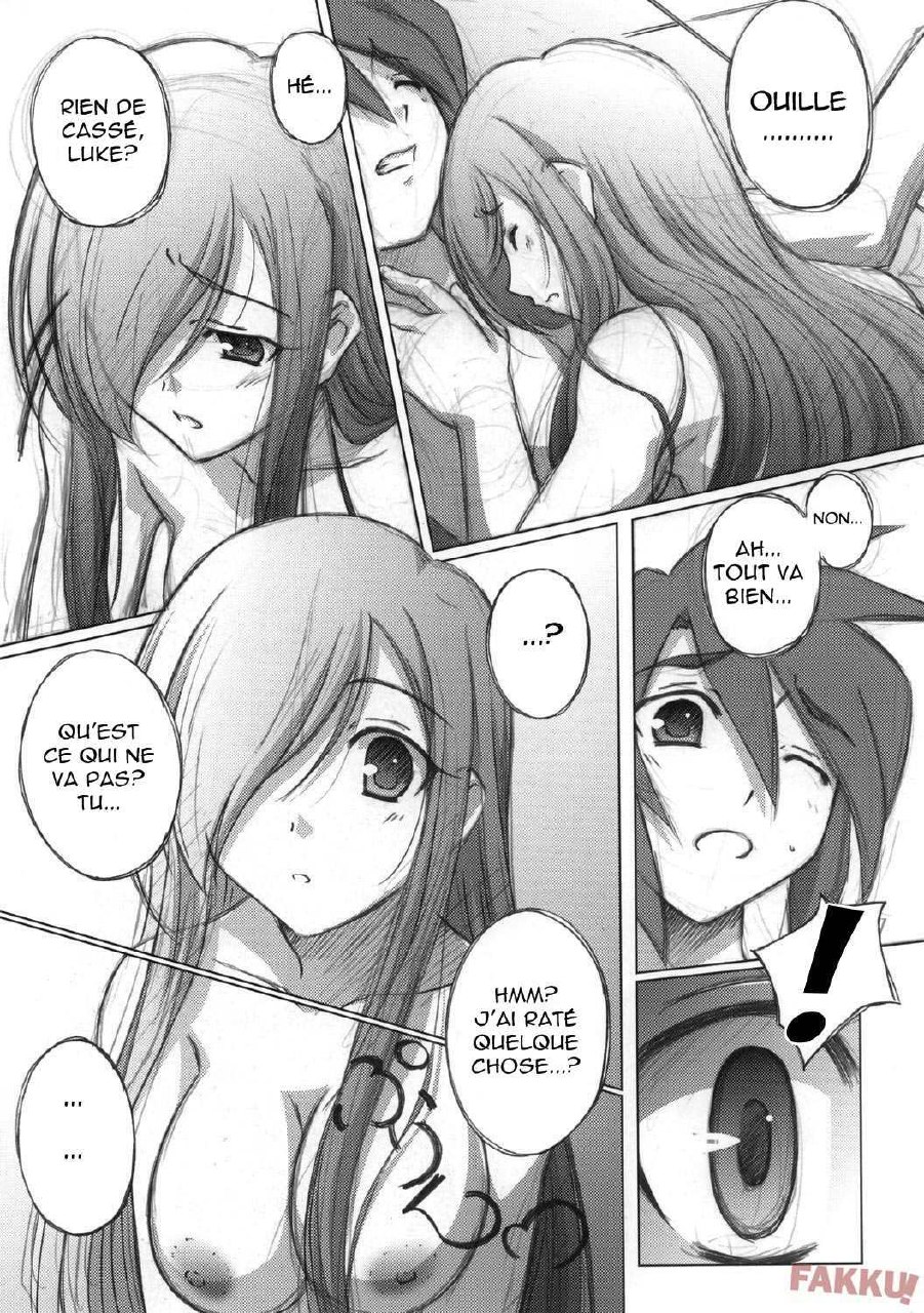 (C70) [Mahirutei (Izumi Mahiru)] Melon ni Melon Melon (Tales of the Abyss) [French] page 8 preview