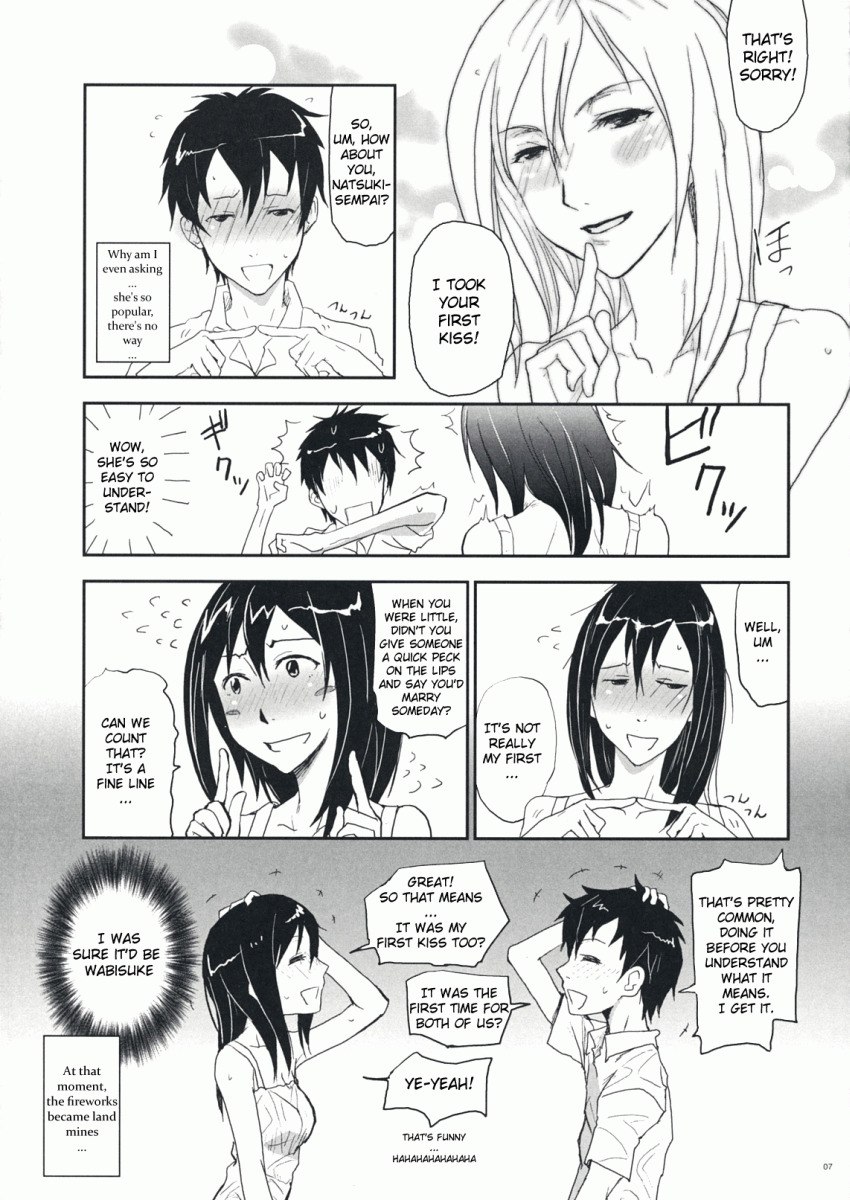 (C76) [Nanashiki (Nanase Masato)] Natsu Ikusa Matsuri - Summer Wars Festival (Summer Wars) [English] [PenisEngineMechanic] page 6 preview