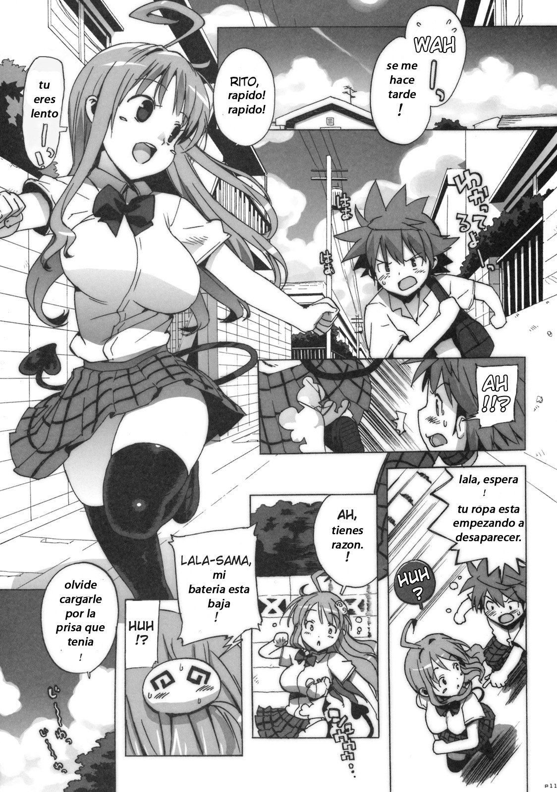 (C74) [Number2 (Takuji)] Kosu Tora (To LOVE ru) [Spanish] page 9 preview