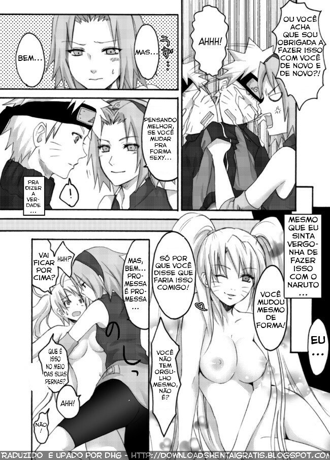 Otsugi wa ONOROKE Ninpouchou (NARUTO) [Portuguese-BR] [DHG] page 4 preview