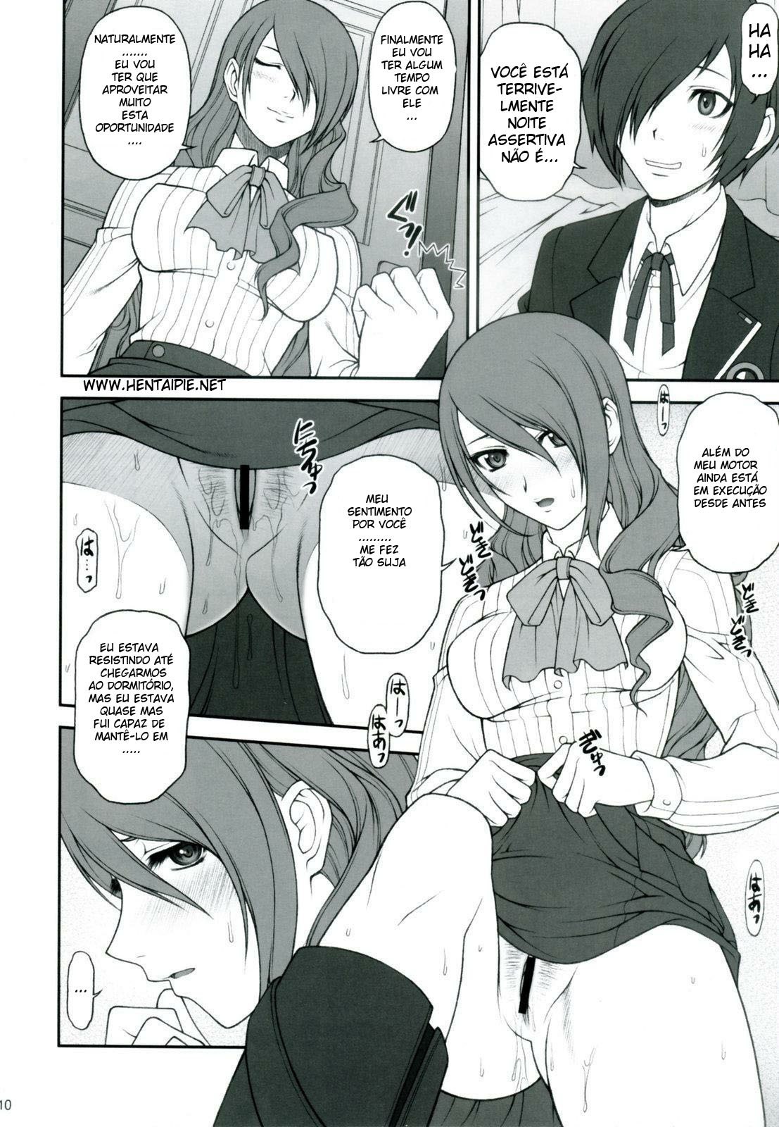 (SC35) [PHANTOMCROSS (Miyagi Yasutomo)] NIGHT BEFORE FESTIVAL (Persona 3) [Portuguese-BR] [HentaiPie] page 8 preview