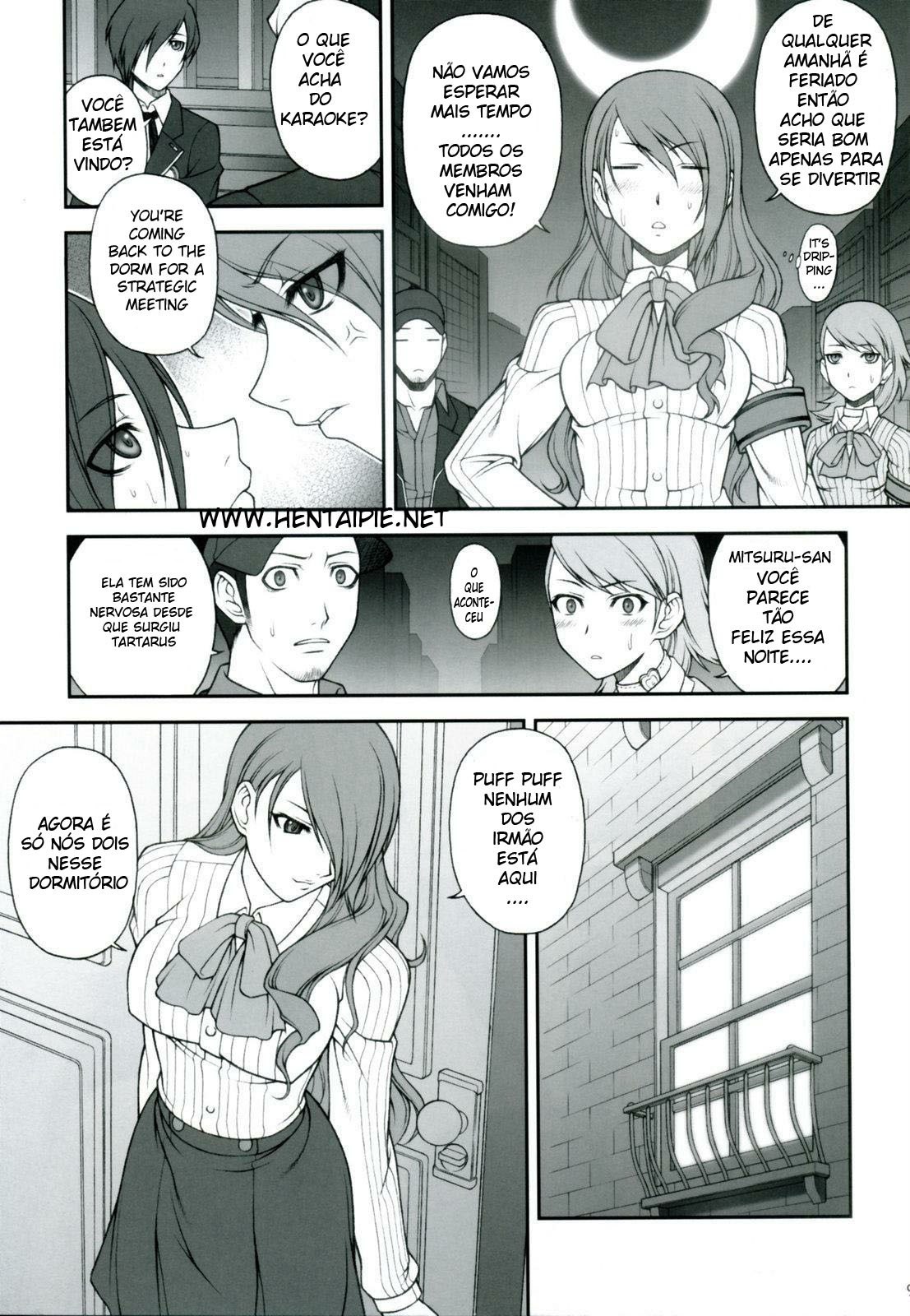 (SC35) [PHANTOMCROSS (Miyagi Yasutomo)] NIGHT BEFORE FESTIVAL (Persona 3) [Portuguese-BR] [HentaiPie] page 7 preview