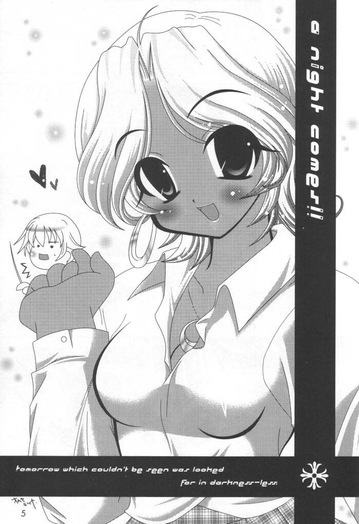 (C60) [Oh!saka Spirits (Various)] A Fellow Comes (Yoru ga Kuru! -Square of the Moon-) page 4 preview