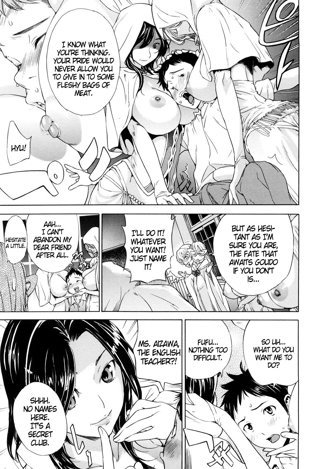 [Sasagawa Hayashi] Houkago Oppai Club | After School Boob Club (Zutto Issho ni) [English] [DGB] page 9 preview