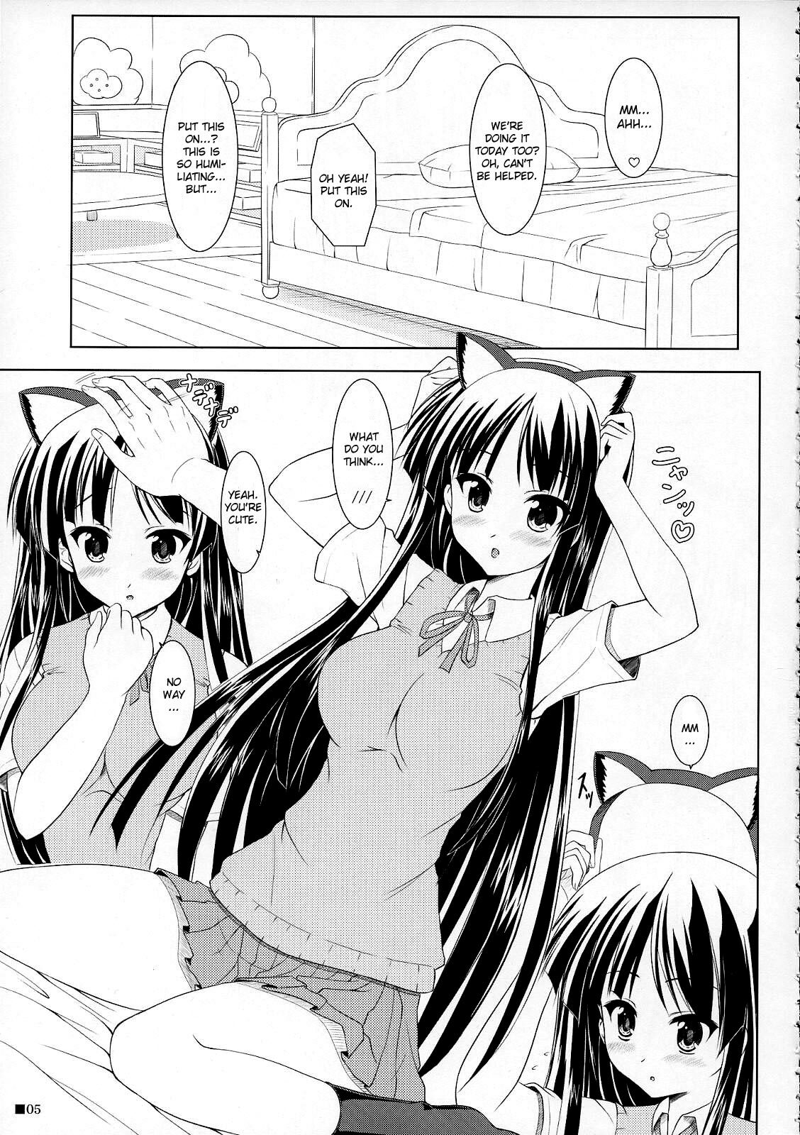 (C76) [Turning Point (Uehiro)] Mio-Nyan! (K-ON!) [ENG] [CGrascal] page 4 preview
