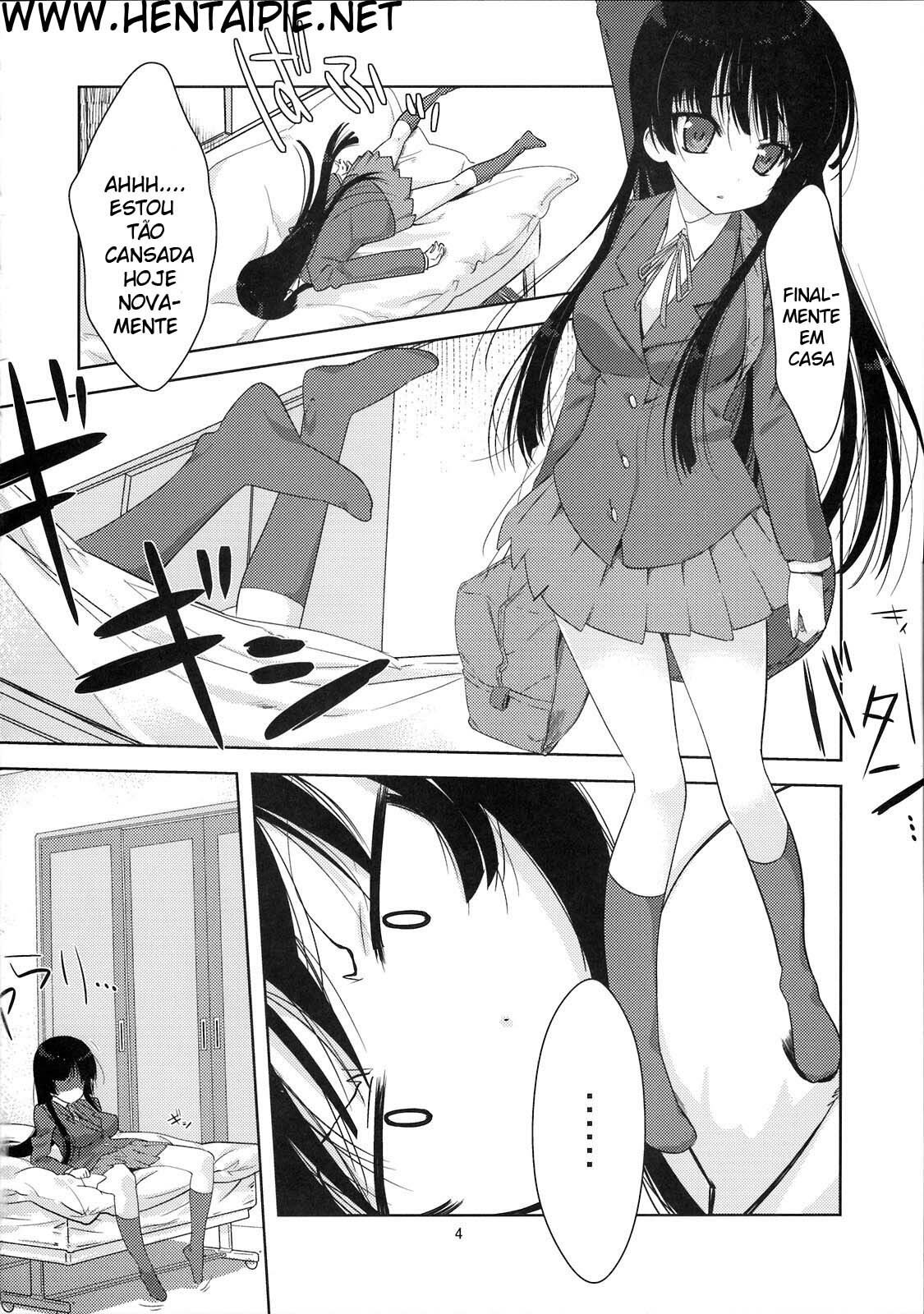 (C76) [Nama Cream Biyori (Nanase Meruchi)] Mio-tan! (K-ON!) [Portuguese-BR] [Hentai Pie] page 3 preview