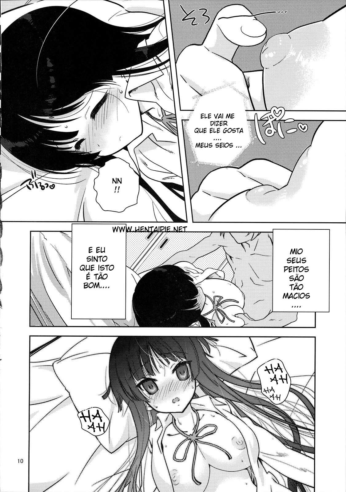 (C76) [Nama Cream Biyori (Nanase Meruchi)] Mio-tan! (K-ON!) [Portuguese-BR] [Hentai Pie] page 9 preview