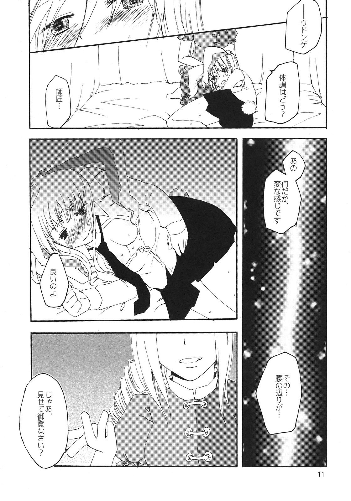 (Tsuki no Utage) [pinktips.info (kazuha)] Souka Ryouran no Bouchuujutsu (Touhou Project) page 11 preview