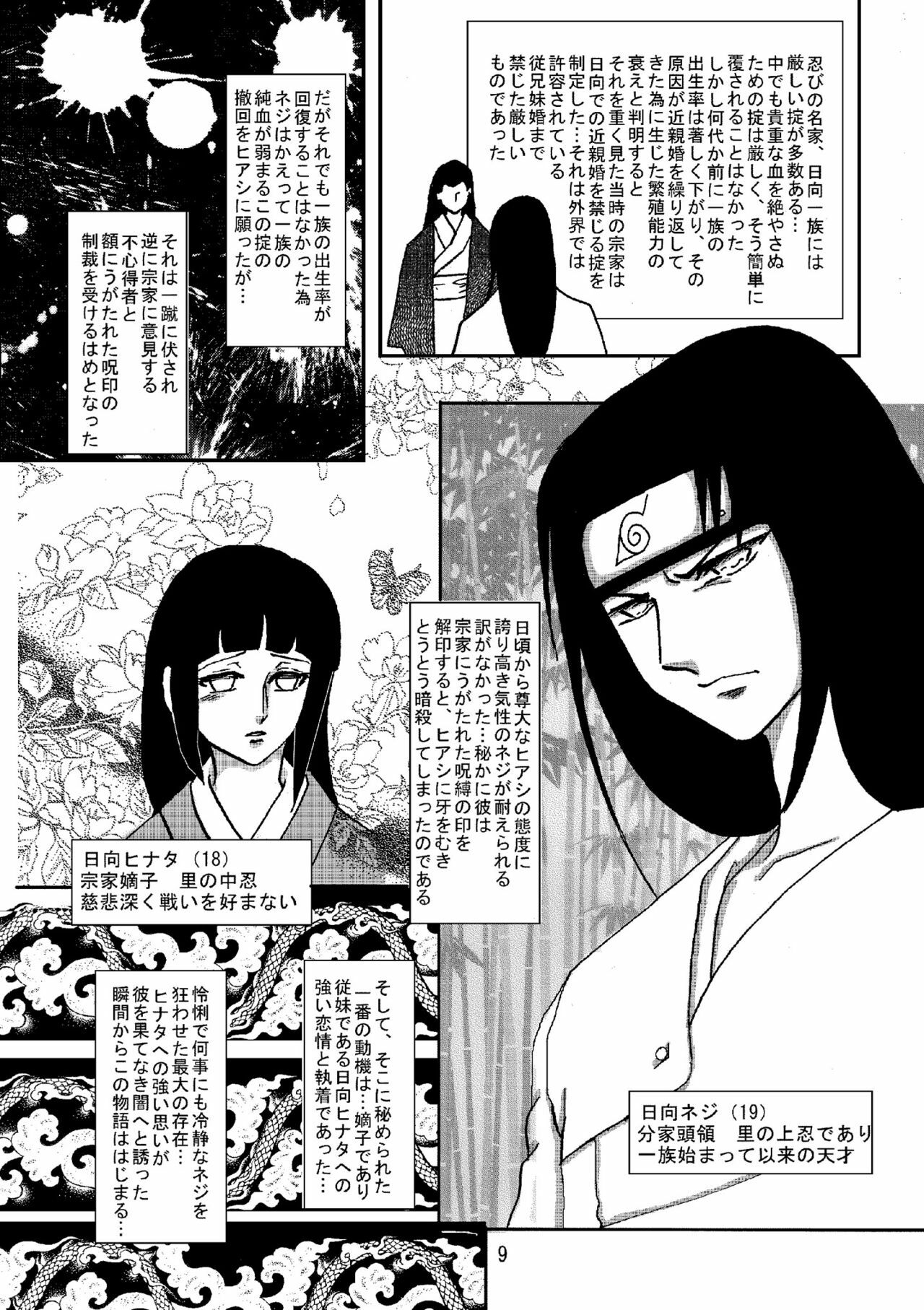 [Neji Hina no Sekai (Kuuya)] Yami ni Saku Hana I (NARUTO) page 8 preview