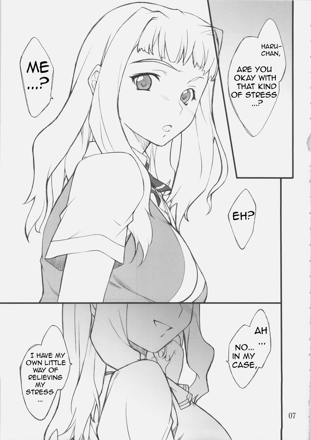 (C69) [P.Forest (Hozumi Takashi)] Haruka-chan to Iroiro (Mai Hime) [English] page 6 preview
