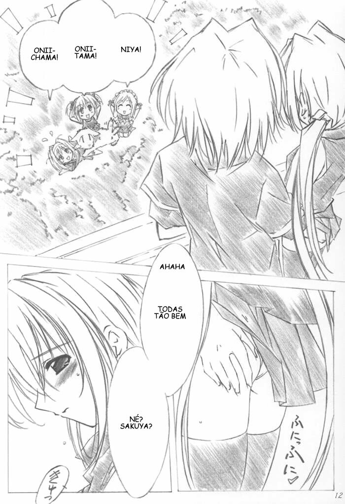 (C64) [ALLIANCE (Mitsukasa Mitsuki)] patch of blue sky (Sister Princess) [Portuguese-BR] [Kitsune Nagato] page 11 preview