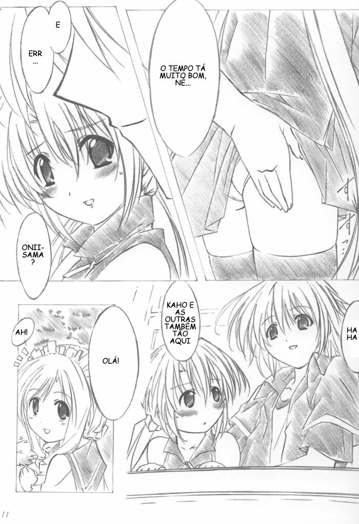 (C64) [ALLIANCE (Mitsukasa Mitsuki)] patch of blue sky (Sister Princess) [Portuguese-BR] [Kitsune Nagato] page 10 preview