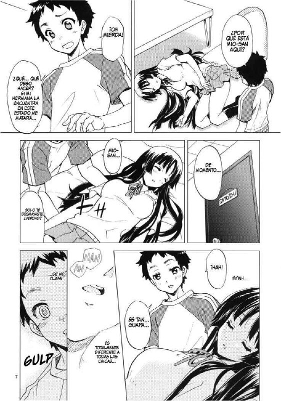 (C76) [SUKAPON-DO (Kagawa Tomonobu, Yano Takumi)] Lazy Summer (K-ON!) [Spanish] page 6 preview
