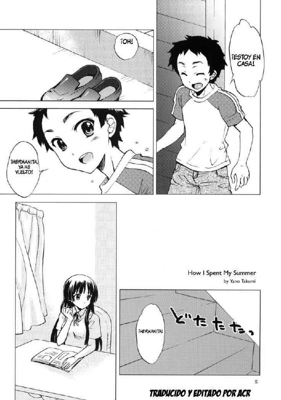 (C76) [SUKAPON-DO (Kagawa Tomonobu, Yano Takumi)] Lazy Summer (K-ON!) [Spanish] page 4 preview