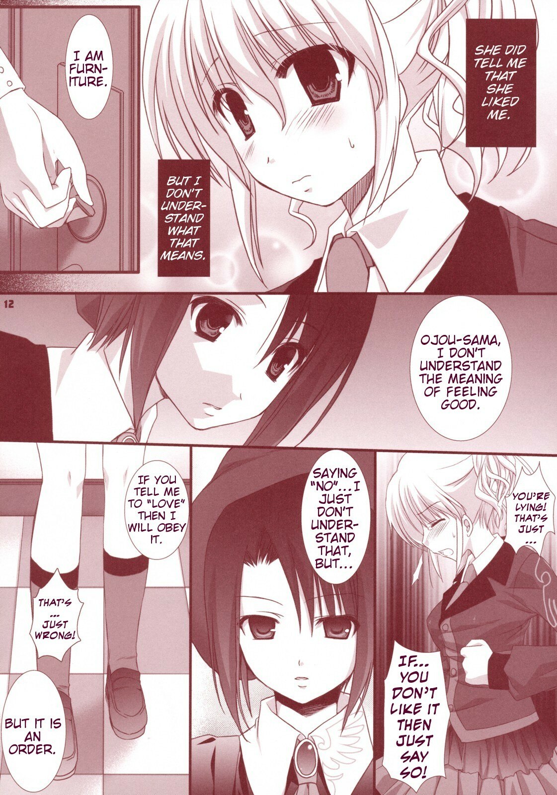 (CosCafe19) [Kokikko (Sesena Yau)] Meirei Dayo (Umineko no Naku Koro ni) [English] [Slayerjammer] page 11 preview