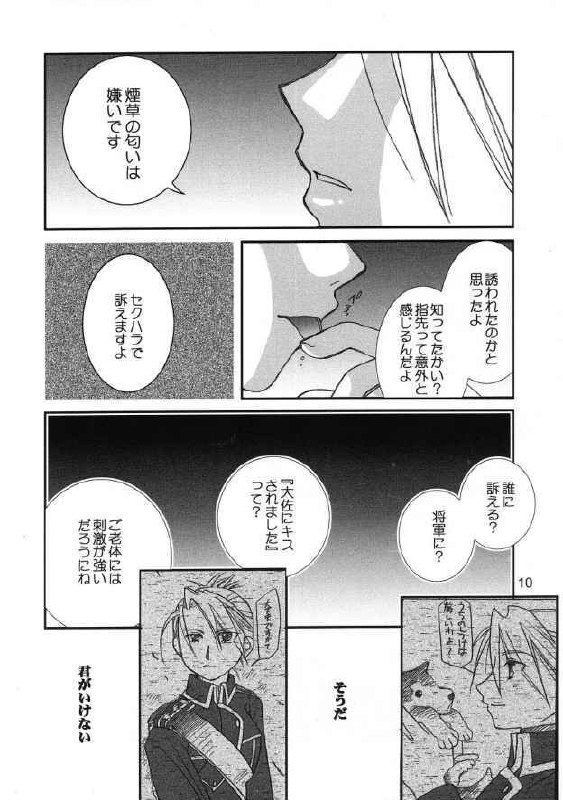 (C65) [ROUTE134 (Aomi Haruka)] Gunjou no Yoru no Umoufu (Fullmetal Alchemist) page 9 preview