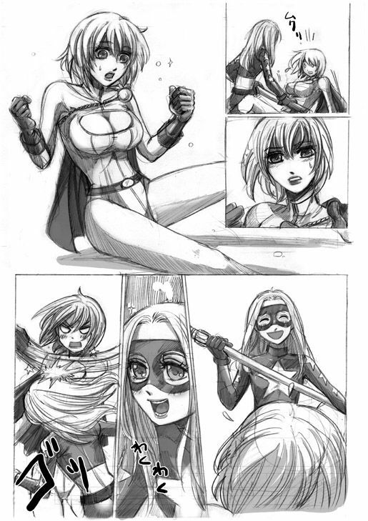 [Apollo Studio (Babs Oikawa)] Stargirl × Power Girl page 6 preview