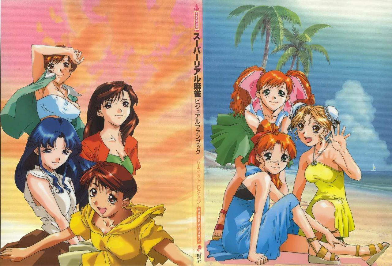 Super Real Mahjong Visual Fan Book Perfect Collection page 2 preview