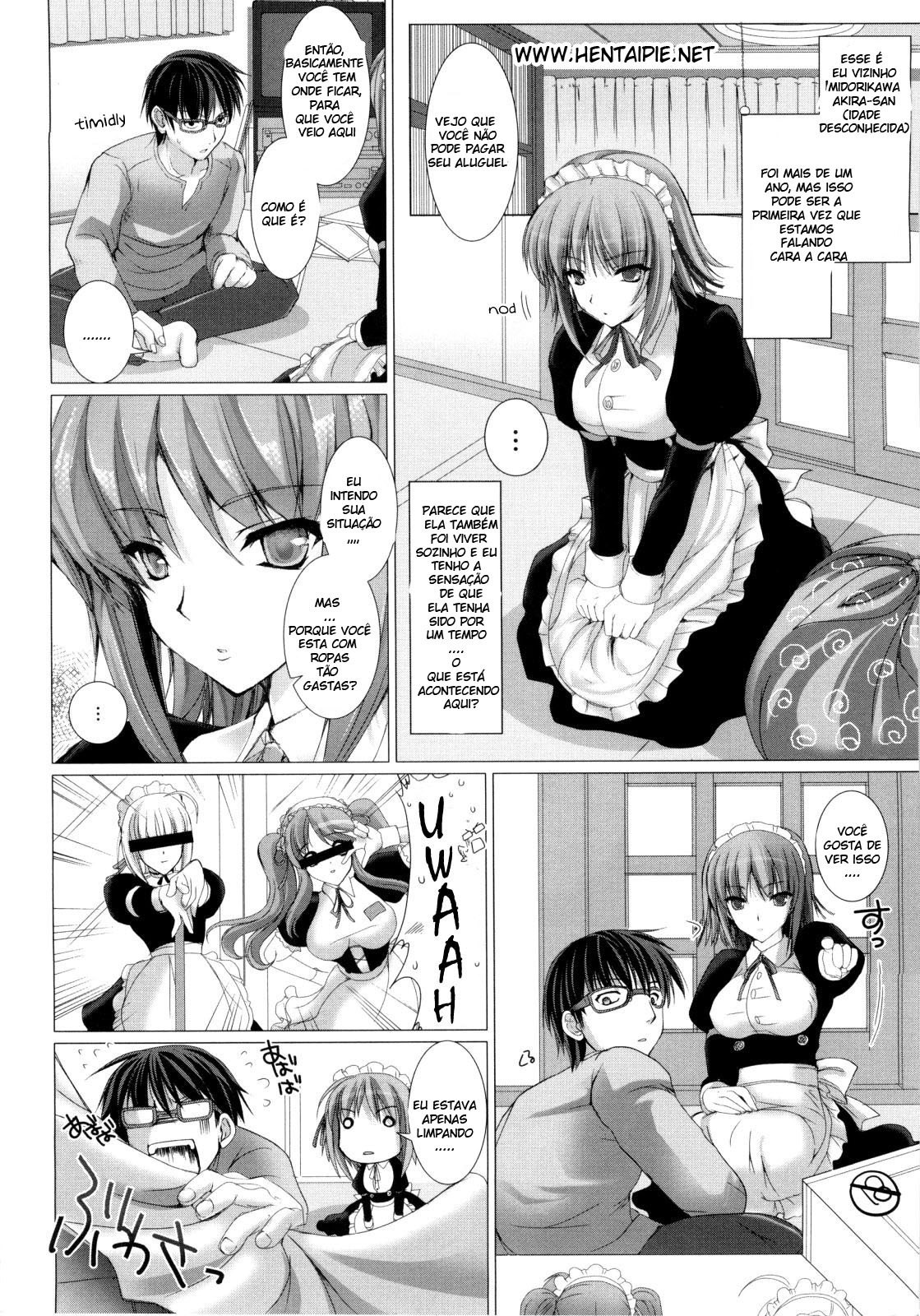 [Kizuki Aruchu] Maid Yome - Maid Bride Ch. 1-5 [Portuguese-BR] [HentaiPie] page 8 preview