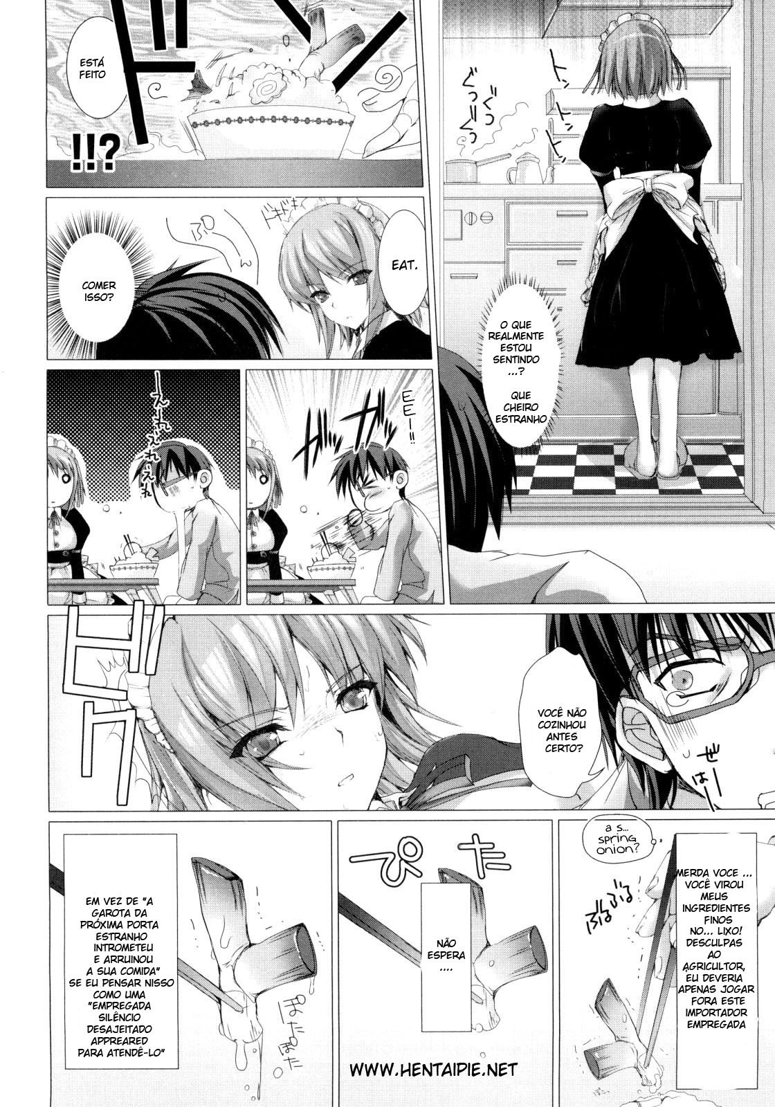 [Kizuki Aruchu] Maid Yome - Maid Bride Ch. 1-5 [Portuguese-BR] [HentaiPie] page 10 preview