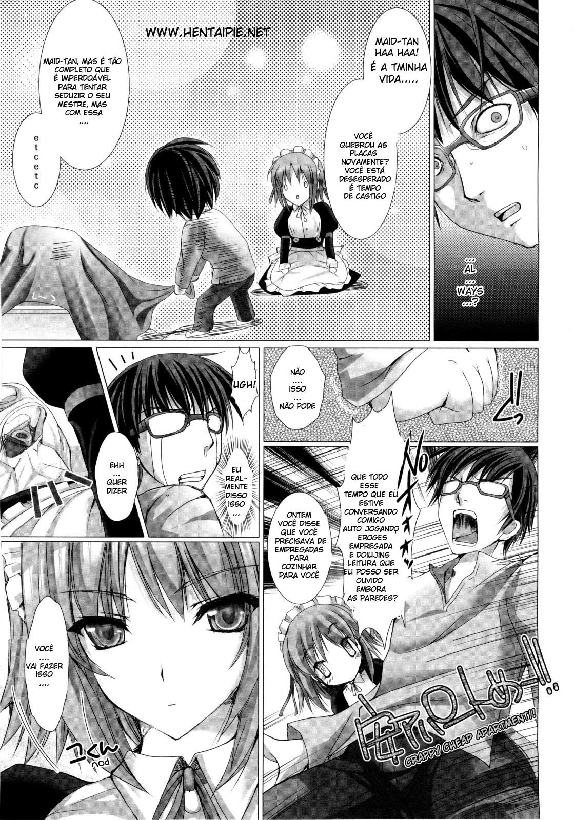 [Kizuki Aruchu] Maid Yome - Maid Bride Ch. 1-5 [Portuguese-BR] [HentaiPie] page 9 preview