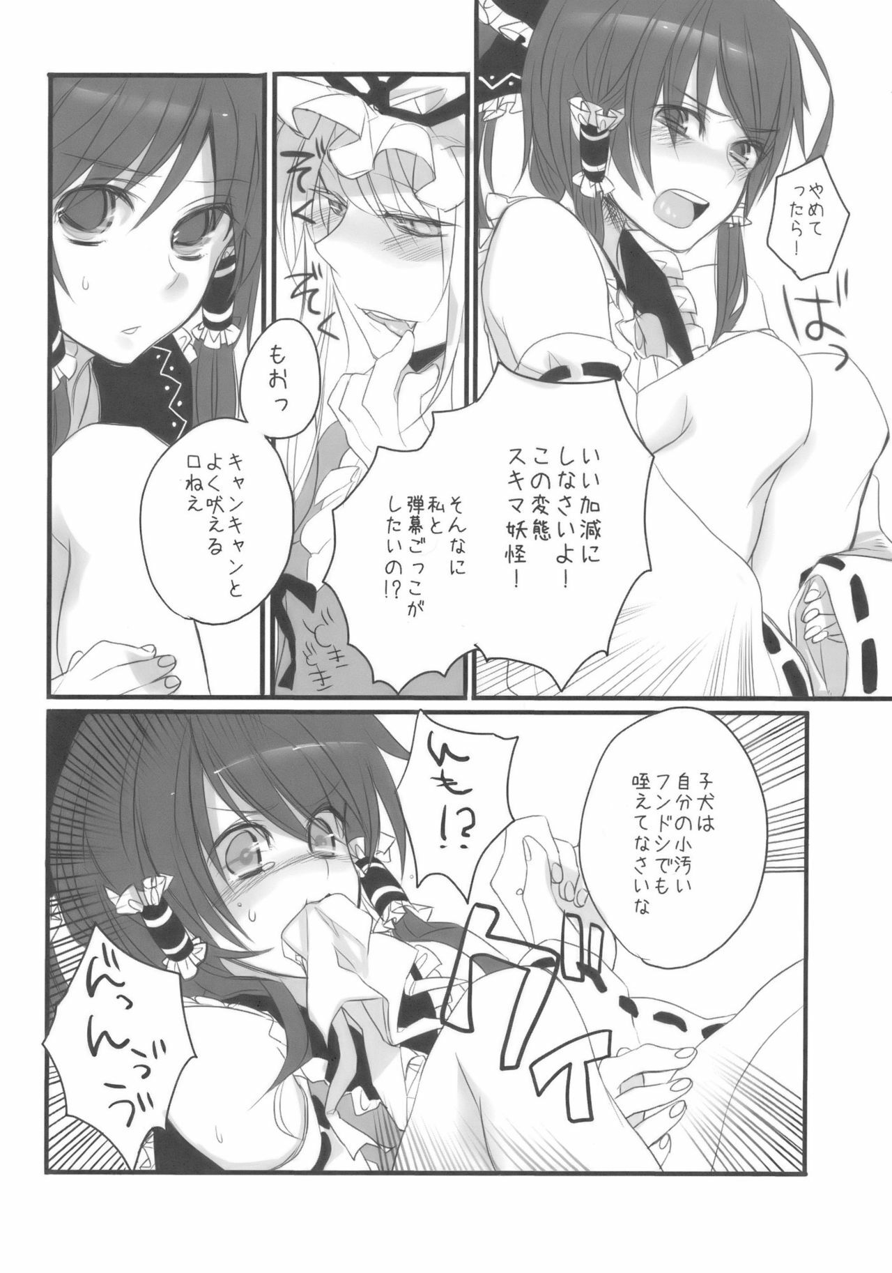 (C75) [Fuguri (Yone)] Sack no March (Touhou Project) page 12 preview
