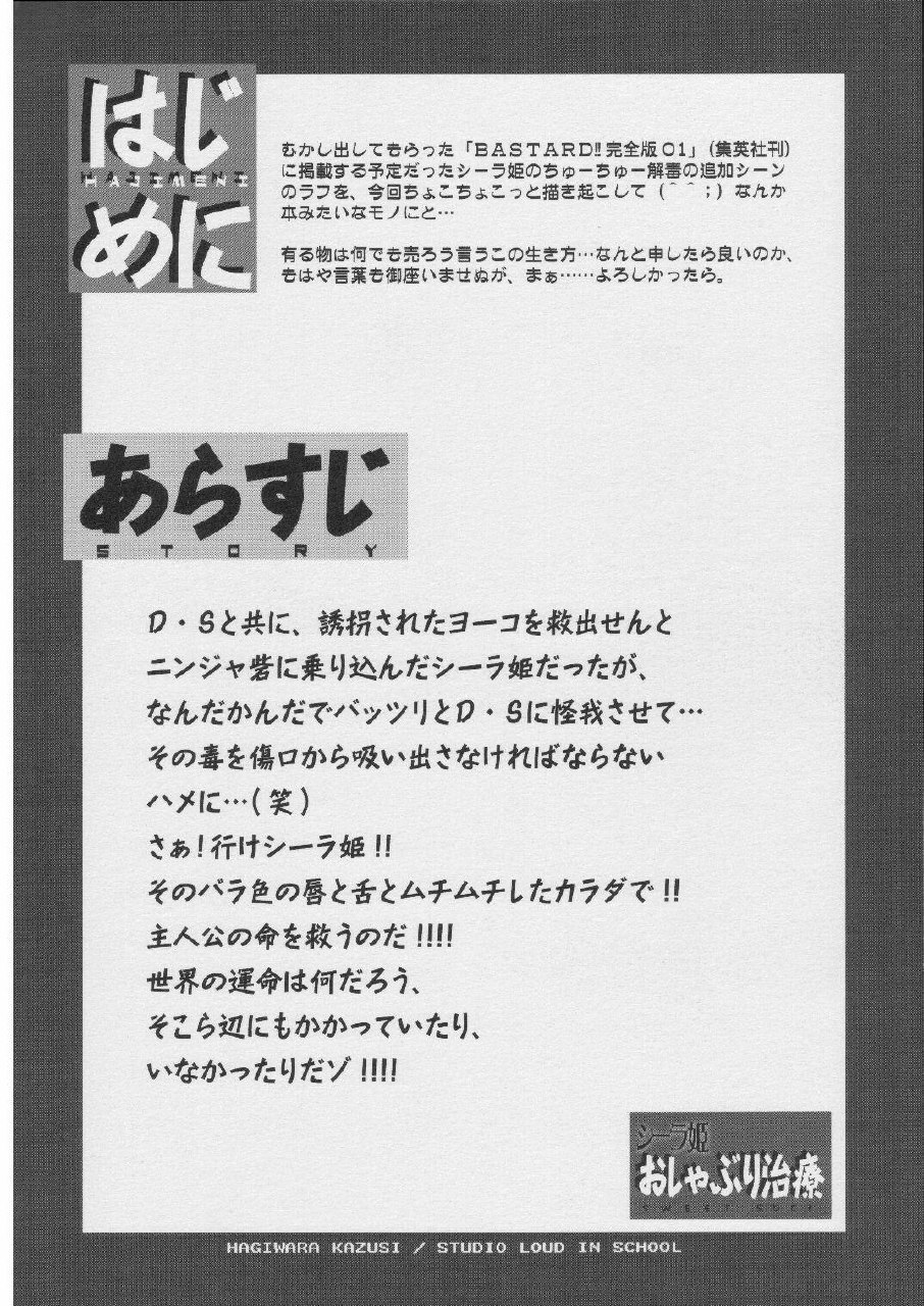 [STUDIO LOUD IN SCHOOL (Hagiwara Kazushi)] BASTARD!! - Ankoku no Hakaishin - Kanzenbsan 01 EXPANSION  Sheila Hime Oshaburi Chiryou (BASTARD!!) page 3 preview