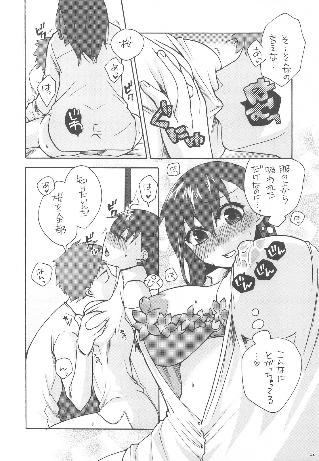 (C77) [TRIP SPIDER (niwacho)] Hitohira (Fate/stay night) page 12 preview
