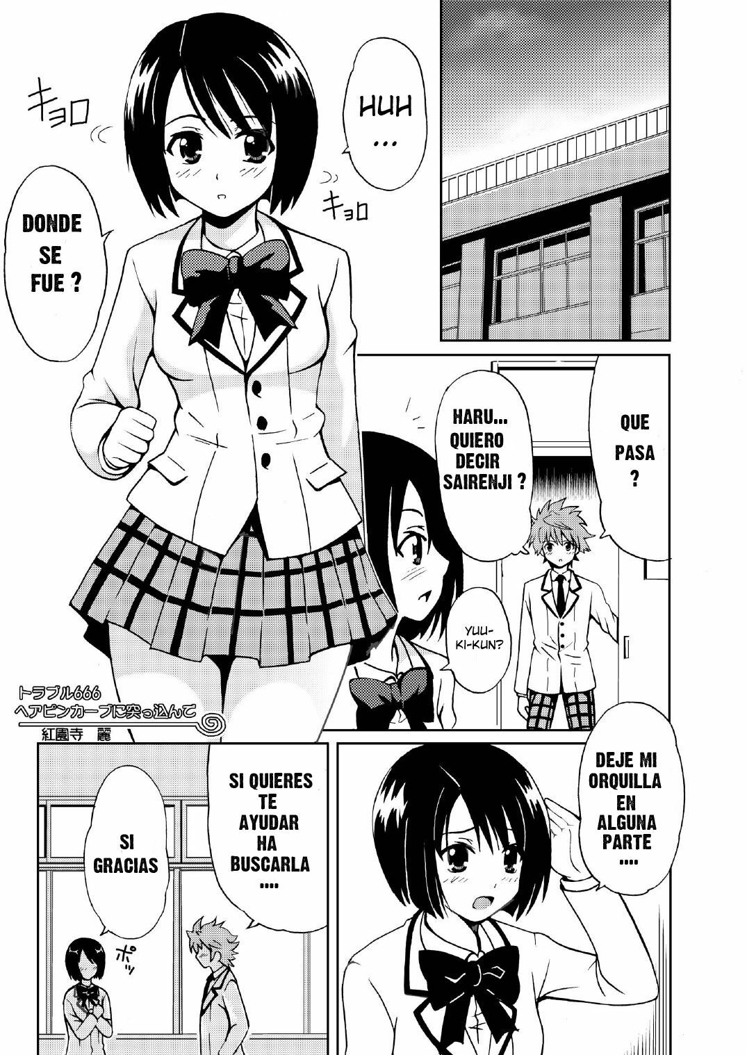 [Kuronekobone (Kouenji Rei)] Sairenji Haruna no Mitsu Tsubo 1 (To LOVE-Ru) [Spanish] page 4 preview