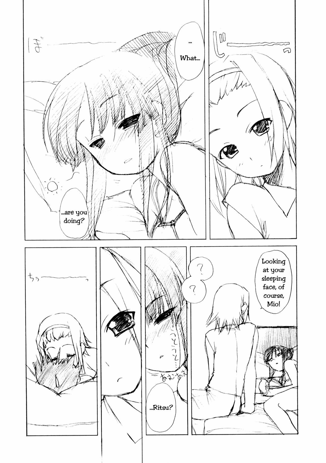 [Shinobi no Yakata (Iwama Yoshiki)] Ritsu x Mio Yuri to iu yori wa Les (K-ON!) [English] page 4 preview