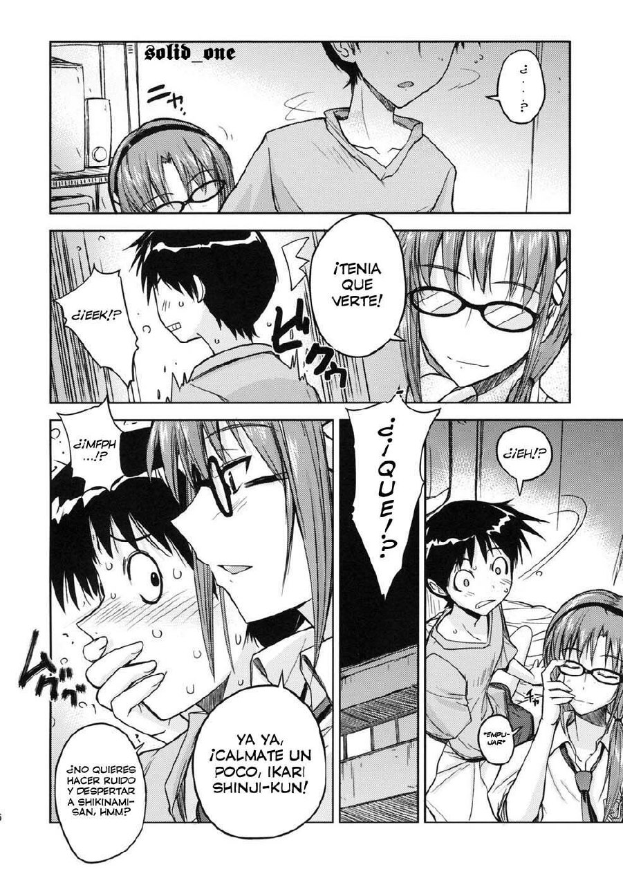 (C76)  Poyopacho W (Rebuild of Evangelion) [Spanish] [solid_one] page 5 preview