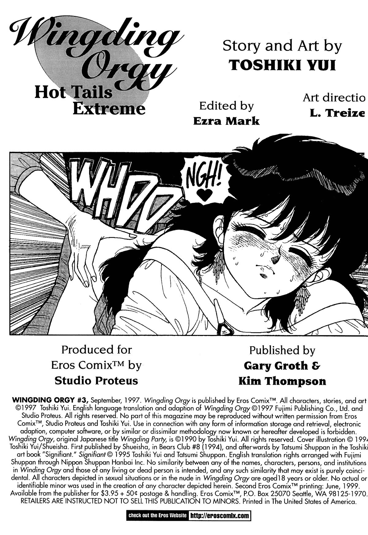 [Toshiki Yui] Wingding Orgy: Hot Tails Extreme #3 [English] page 2 preview