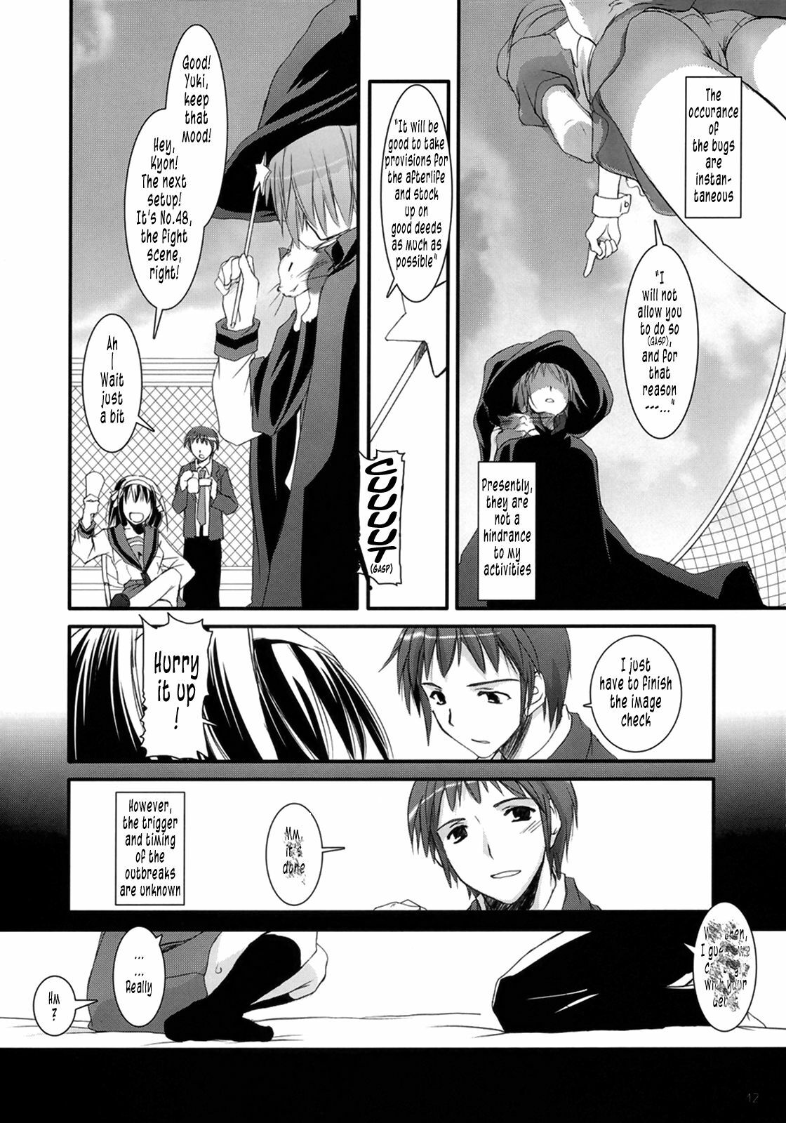 (C70) [Digital Lover (Nakajima Yuka)] D.L. Action 36 (Suzumiya Haruhi no Yuuutsu) [English] [Tonigobe] page 12 preview