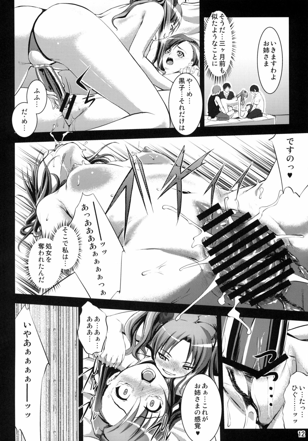 (C77) [Nanatsu no Kagiana (Nanakagi Satoshi)] Waiai (Toaru Kagaku no Railgun) page 11 preview