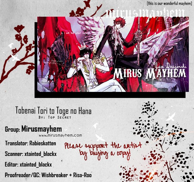 [TOP SECRET (Akatsuki Keiko)] Tobenai Tori to Toge no Hana - Earthbound bird and flower of thorn (Axis Powers Hetalia) [Spanish] [Mirus Mayhem] page 2 preview